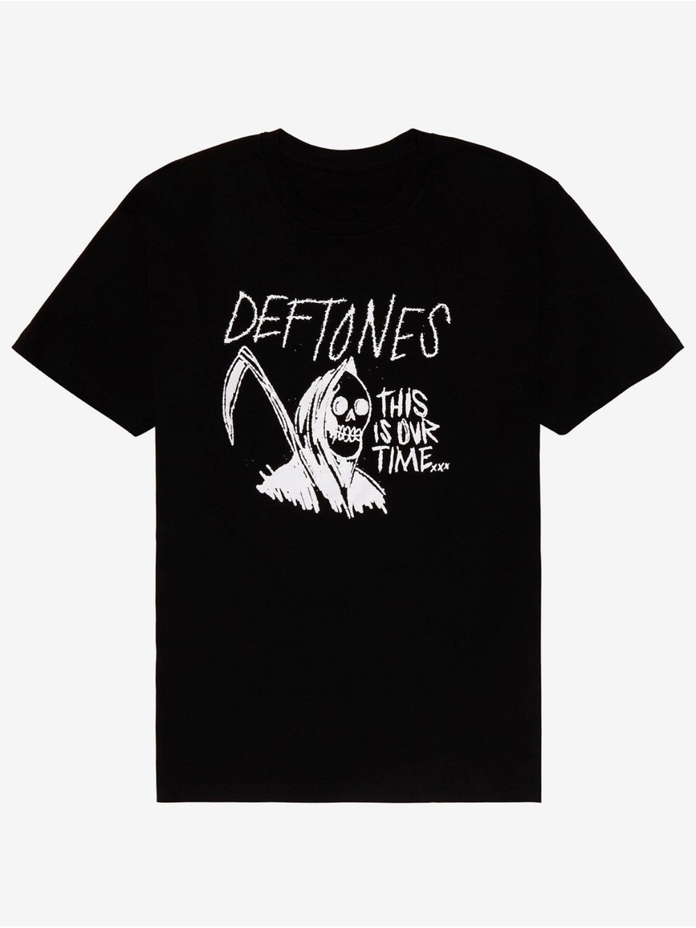 Hot Topic Black Deftones "This Is Our Time" Short Sleeve Tee